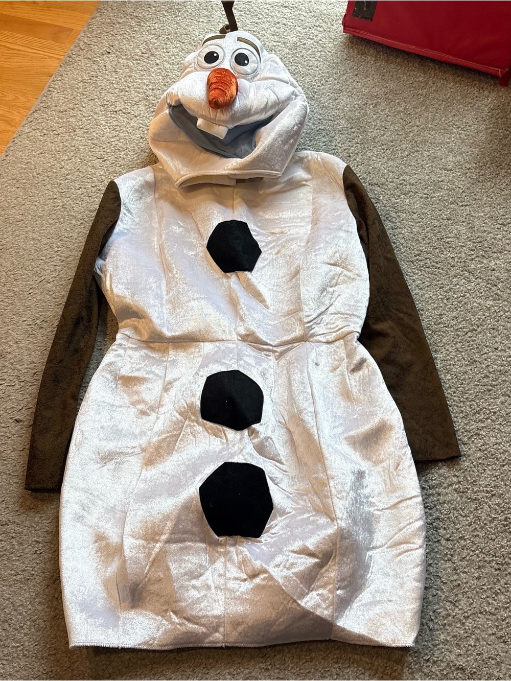Disney Olaf Costume Adult XL Halloween World Land Cruise Snowman